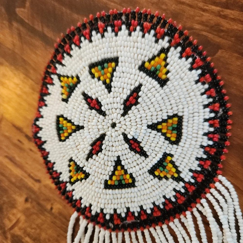 NWOT Navajo Native American Hand‎ Beaded Barrette